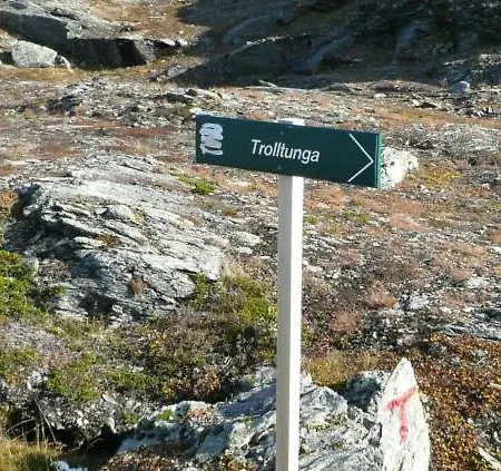 Roldal A With A View 펜션 Horre